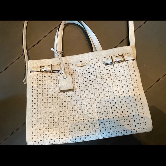 Kate Spade White Leather Bag - Picture 2 of 4